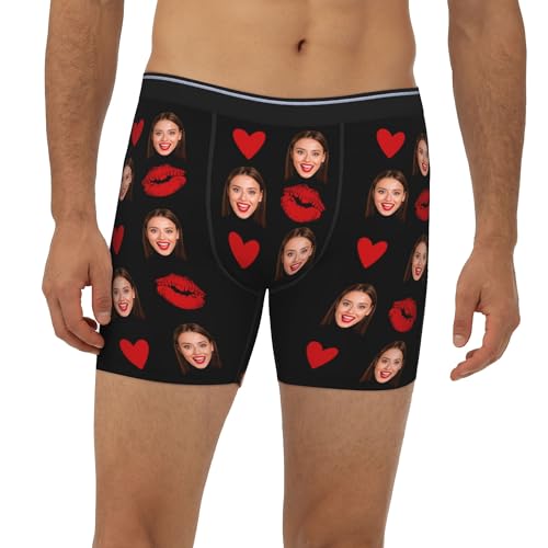 Custom Boxers for Men Boyfriend Personalized Underwear with Face Customized Gifts for Husband Him2