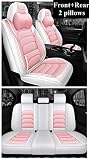 Fácil De Instalar: Fácil De Instalar Y Fácil De Mantener Limpio, Solo Necesita Limpiar La Funda Del Asiento Con Un Paño Húmedo, Mayor Vida Útil, Fácil De Instalar Y Fácil De Mantener, Hace Que El Asiento Del Automóvil Sea Más Hermoso Y Cambia La Atmósfera.