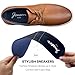 Jousen Men's Casual Shoes Memory Foam Mens Fashion Sneakers Business Dress Sneaker (A81Q06 Brown 13)