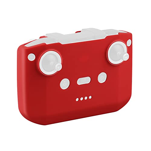 Funda DJI RC-N1 silicona roja XINANEE para solucionar arañazos en mandos Mavic 3