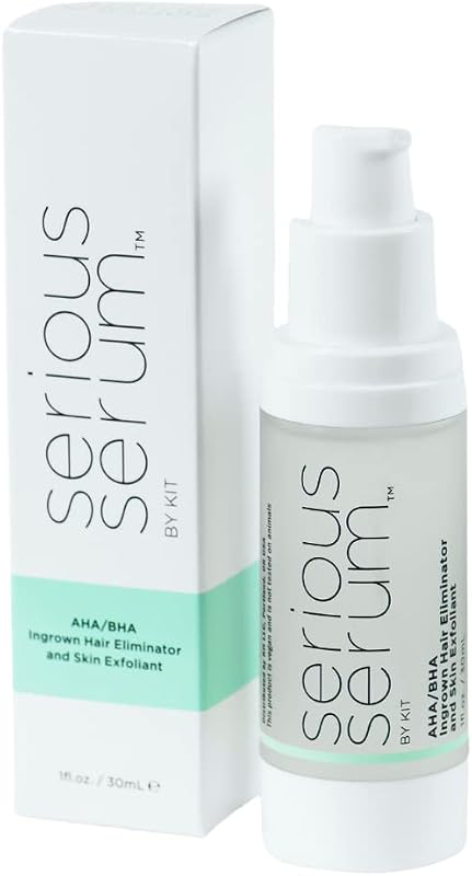 Sérum esfoliante facial e corporal com ácidos glicólico, lático e salicílico