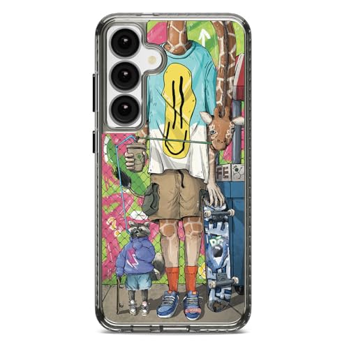 Image of DailyObjects Case for Samsung Galaxy S24 Plus Stride 2.0 Mismatch Compatible with Magnetic Wireless Charging Slim Back Cover with Inner Magnetic Ring Shockproof