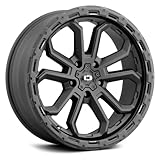 Vision 405 Korupt 17x8 5x120 +30mm Satin Black Wheel Rim 17