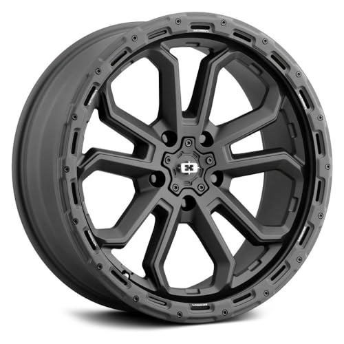 Vision 405 Korupt 17x8 5x120 +30mm Satin Black Wheel Rim 17" Inch