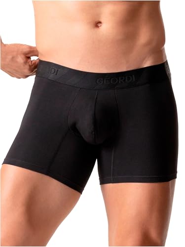 DIANE & GEORDI Mid-Cut Basic Boxer Briefs for Men | 3-Pack Breathable, Supportive & Ultra-Comfortable Cotton Underwear4