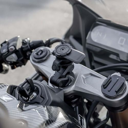 Image of Quad Lock Motorcycle Fork Stem Mount PRO Kit with Vibration Dampener and MAG Phone Case for iPhone 17 Air