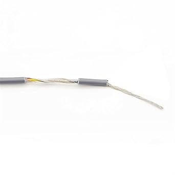 Cable Flexible 5 Meters UL2547 Headphone Signal Cable, 2 Cores to 8 Core Shielded Wire, 32AWG 18 AWG Channel Audio Copper Control Wires Extension ConnectorColor22AWG-Grey,Size5Cores