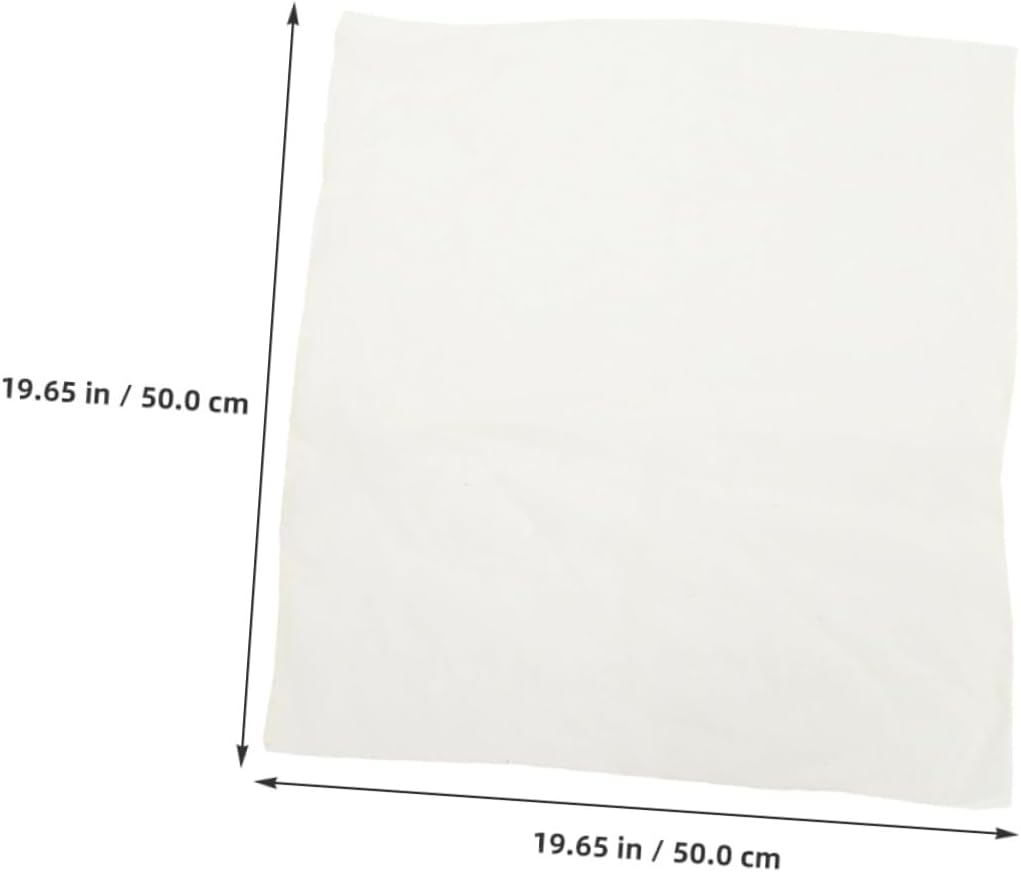 Reusable Cheese Cloths for Straining Milk and Yogurt, White Cotton