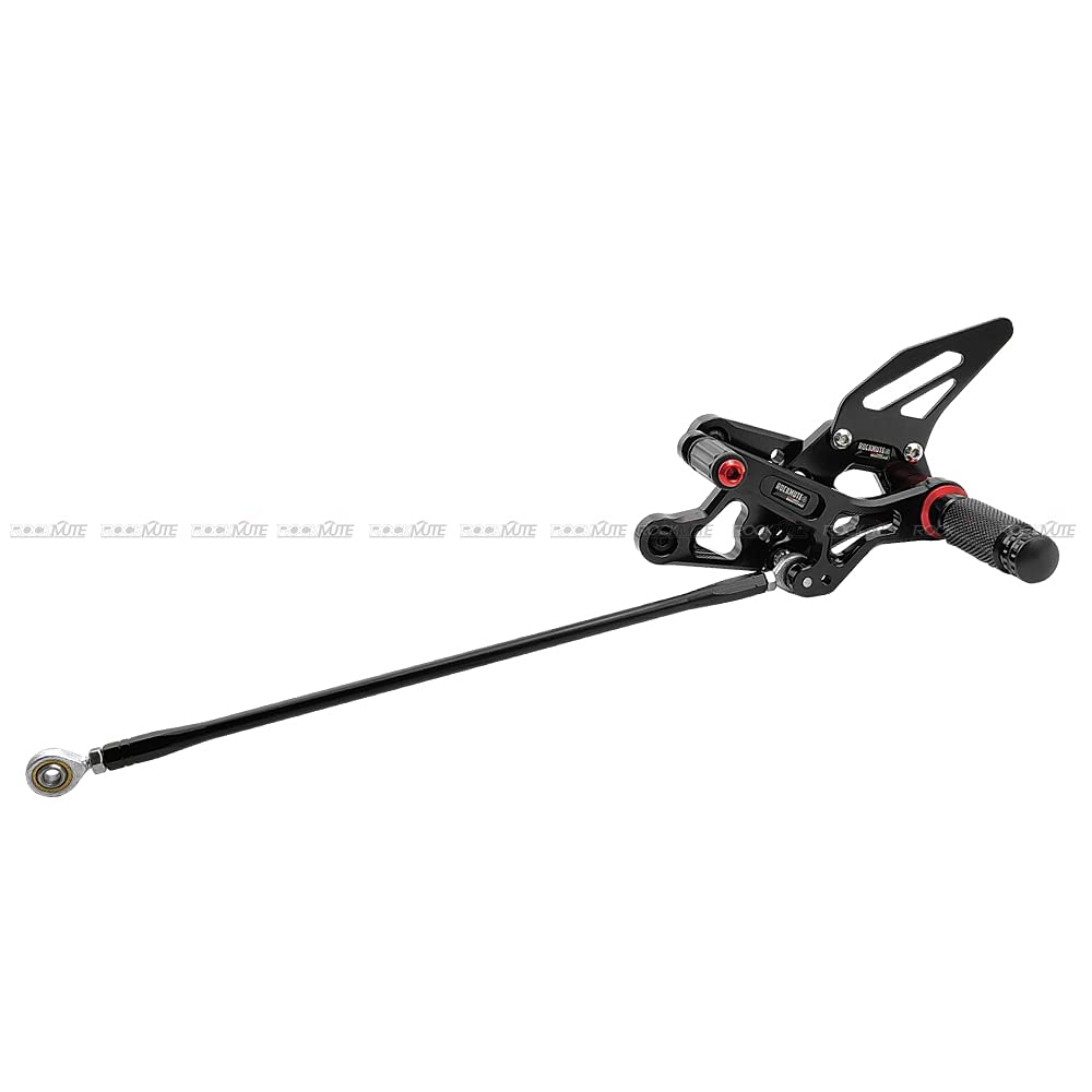 Set di pedane posteriori per moto per Yamaha FZ1 2006-2016, FZ8 2010-2013 Non-ABS, poggiapiedi regolabili, leva del cambio, pedale del freno, pedane posteriori