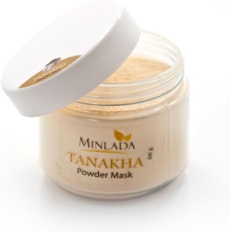 Thailand power tanaka "as the best of the best powder Tanaka. Reduce the inflammation of acne. This skin is dry and the skin is not caused by the freckles and dark spots fade(100g.) (FREE!!! stop acne & face scrub) herbal Thailand 100%