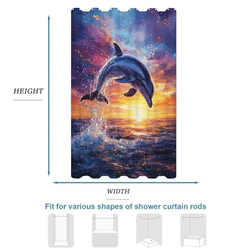Rideau de douche 180x180 lavable au séchage rapide y116l