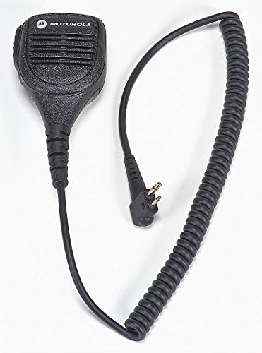 Motorola Original OEM PMMN4029A IP57 Submersible Intrinsic Safety (FM) Speaker Mic For Motorola 2 Pin Radios CP200 CP200D & More PMMN4029