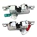 Osompar 1Pair Tailgate Latch Lock Left Right Side Compatible with Toyota Tundra 2007-2021 Replaces 65780-0C041 65790-0C041