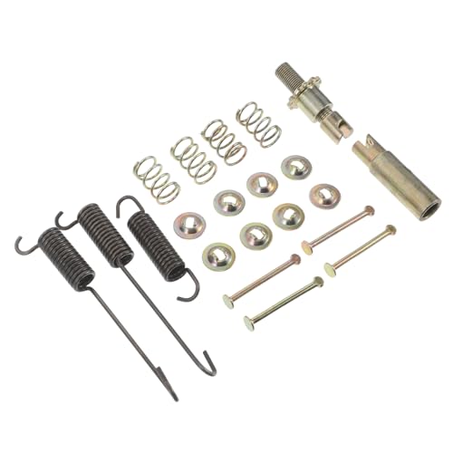 ZUNOXAZ Kit de Resorte de Freno de Alta Resistencia para Cargadoras, Juego de Resortes de Retorno Metálicos Tornillo Ajustable, Herramienta para Sistema de Frenos de Disco en Maquinaria