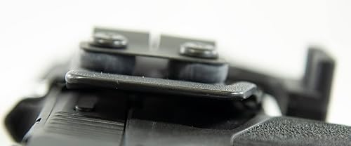 Miniatura 5 de FDO Industries IWB - Funda Kydex compatible con Sig P365 X-Macro, discreta Carry Concepts de 1.5 pulgadas, clip de engranaje monobloque de metal,
