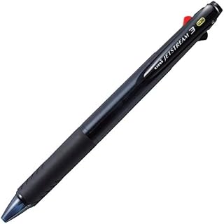 uni Ballpoint Pen Jetstream 3 Color Black, Red, Blue Ink 0.38mm, Transparent (SXE340038.T)