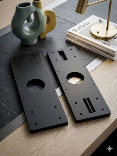 Image of Audiovan Led Tv 360 Rotating TV Bracket for Room Partition Mounting Rotation Stand for partition Compatible for 32-75 Inches