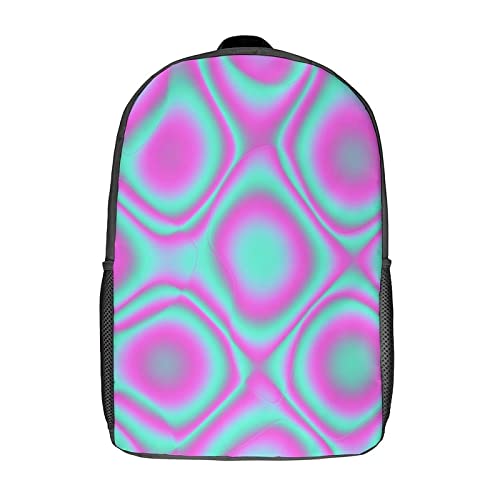 Sac à dos d'école 17 pouces avec imprimé 3D cool pour garçons et filles