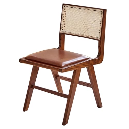 Mid Century Moderne Esszimmerstühle - Rattan Küchenstühle mit...