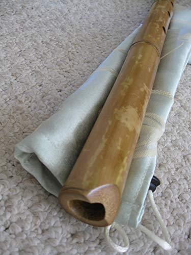 5 Holes Shakuhachi - 1.8 Pentatonic 5 Holes Shakuhachi Bamboo Flute Zen Meditation Instrument #TOP3