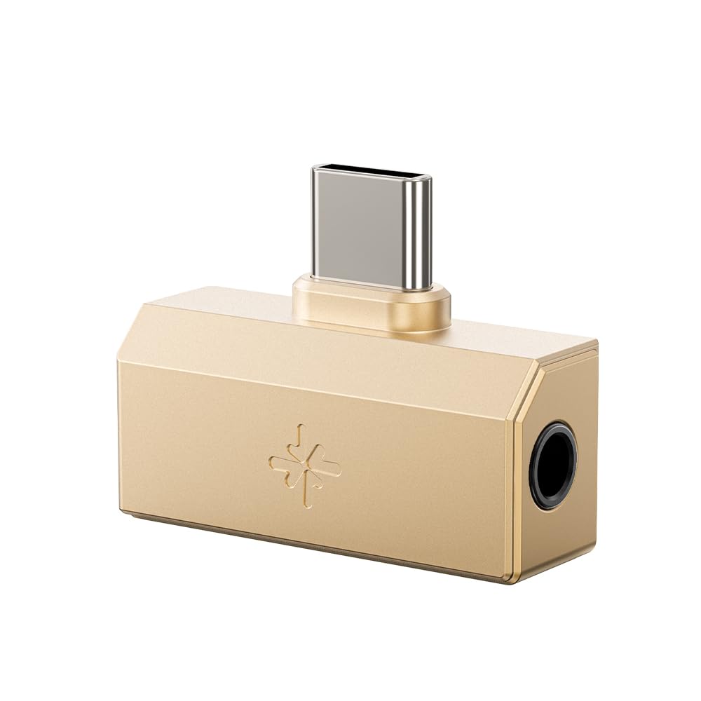 FiiO/Snowsky Tiny Portable DAC & Headphone Amplifier, Hi-Res USB DAC, PEQ Precision Tuning, PCM 384kHz/DSD256 Decoding, App/Web Control, Durable Metal Housing (Tiny A Vintage Gold)-picture-31