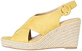  Amazon-Marke: find. Damen High Wedge Espadrilles, Gelb (Yellow), 39 EU