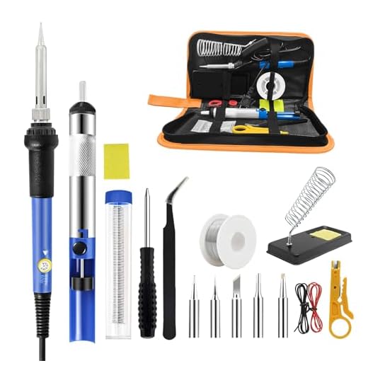 60W Adjustable Temperature Soldering Tool Kit