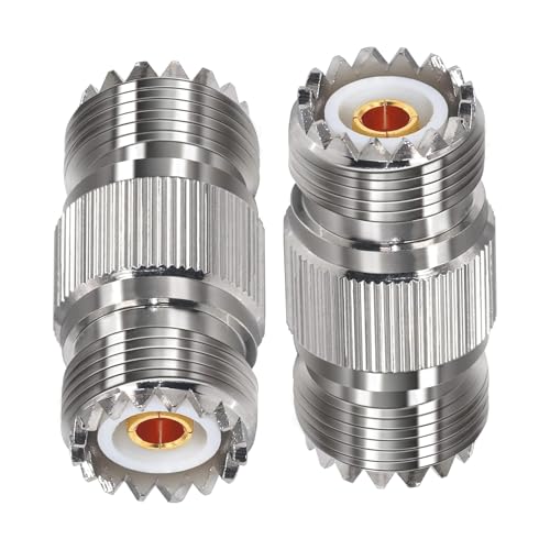 Adaptador coaxial UHF PL259 hembra a hembra: solucione cables cortos en su antena de radio CB