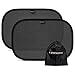 Produktbild Systemoto Sonnenschutz Auto Baby mit UV Schutz (2er Set) - Autofenster Sonnenschutz für Kinder (schwarz), Personenkraftwagen