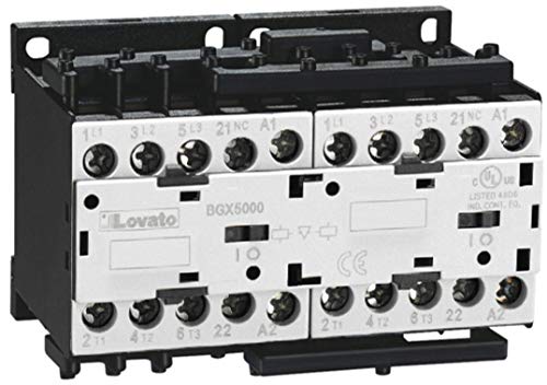 Evite fallos de fase con inversor enclavamiento exterior AC3 9A Lovato 230VAC