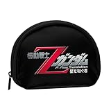 [QIGEHB] ミニ財布 半円型 機動戦士Ζガンダム 星を継ぐ者 小さい コインケース 小銭入れ 収納ポーチ ミニ化粧ポーチ 収納バッグ 小物入れ アクセサリーケース レディース おしゃれ シンプル 人気 プレゼント