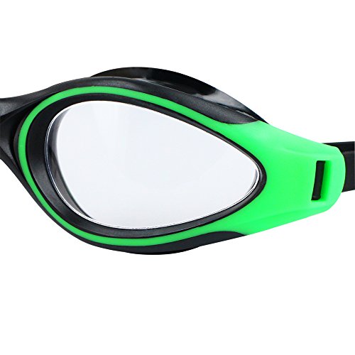Barracuda Aquatec Swim Goggle, Curved Lenses For Adults (35125)(Grn) #TOP3