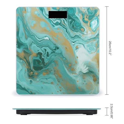 Báscula digital de baño capacidad 400 lb pantalla LED miniatura 2