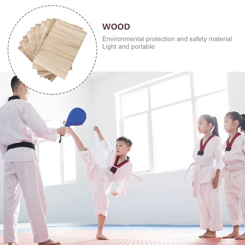 Homoyoyo 10 Sheets Wooden Karate Breaking Boards - Image 4