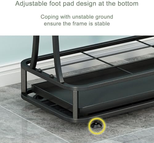 Large Metal Umbrella Stand Heavy Duty Design for Office School Hotel Square Indoor Storage with High Capacity and Stylish.