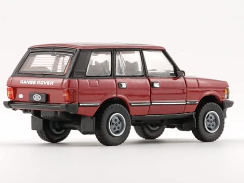 BM Creations Classic LSE RHD rojo con techo solar y ruedas extra 1/64 miniatura 4