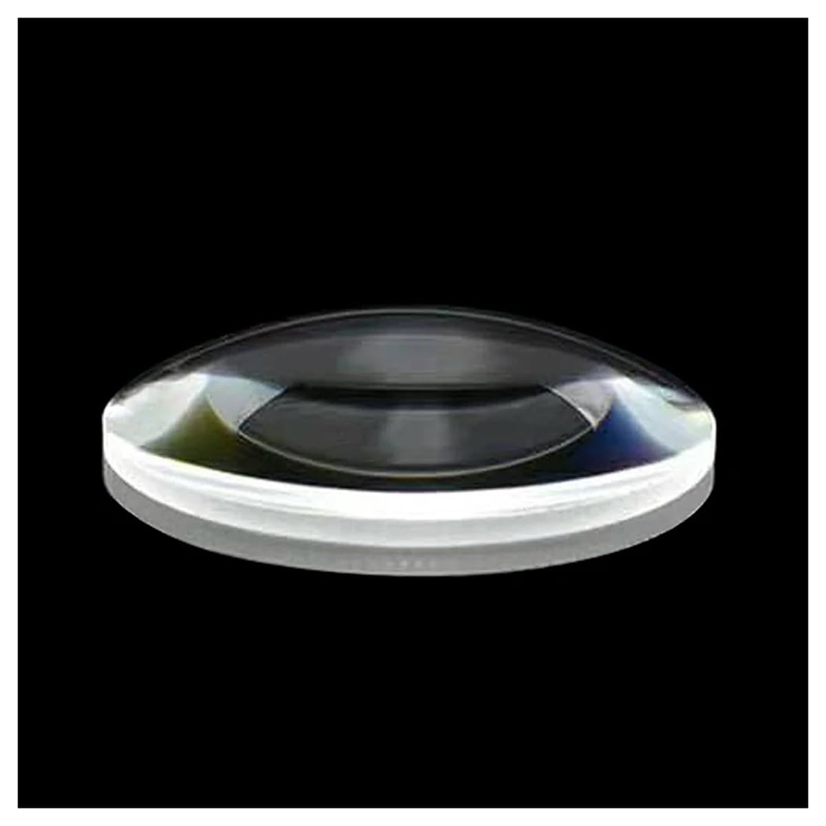 Akcesoria do teleskopów astronomicznych soczewki wypukłe Galss obiektyw optyczny teleskop mikroskop okular reflektor D9mm F17,6/75 mm