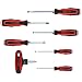 Produktbild KS Tools 151.1100 ERGOTORQUEmax Schlagkappen-Schraubendreher-Satz, 7-tlg.