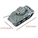1/72 Scale Alloy WWII USA M4 Sherman Medium Tank Model Fighter Military Model Diecast Tank for Collection