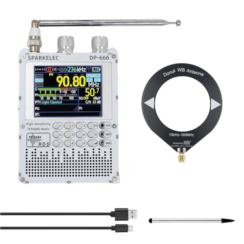 Radio de voyage TEF6686 DP-666 ondes courtes pour écouter le monde en camping