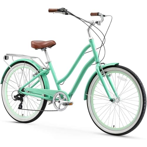 sixthreezero EVRYjourney Women's Beach Cruiser Bike, Step-Through...