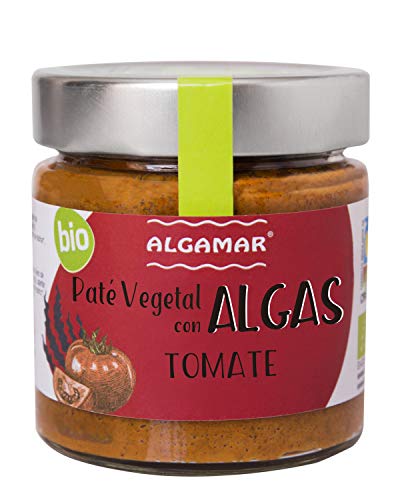 Algamar Pate Vegetal Con Algas Y Tomate 180G 180G 180 Ml