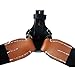 WW2 German Y-Strap Koppeltragegestell Für Infanterie M1942 Combat Cowhide Strap Belt Replica WWII Leather Equipment