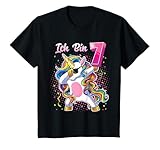 Einhorn-Geburtstags T-shirt für Mädchen