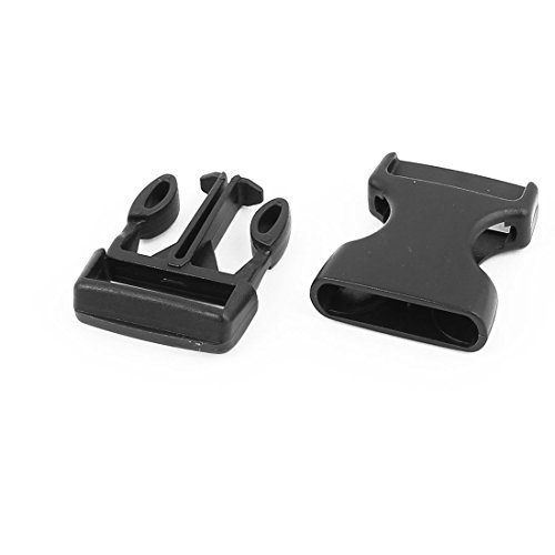 Sourcing map Plastica laterale e fibbie a sgancio