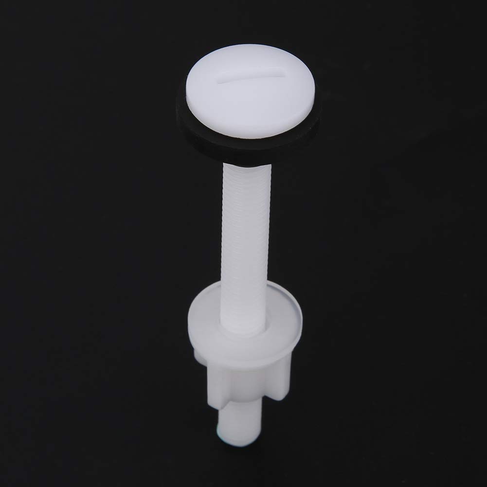 Fdit Juego de 3 Pares de Tornillos para Depósito de Agua de Baño en Dos Piezas, Accesorios de Montaje