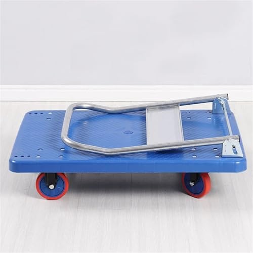 Carretilla plegable de plataforma con ruedas silenciosas miniatura 3