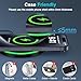 Samsung S25 Wireless Android Charger Fast Charging Pad for Samsung Galaxy S25 Ultra/S24 Plus/FE/S23/S22/S21,2Pack 15W Fast Wireless Phone Charger Station for Motorola Edge 2024/G Stylus 5G/Razr 2024