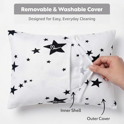 Image of a baby cherry Feeding Pillow for New Born Baby, Breastfeeding Pillow, Nursing Pillow, Baby Feeding & Support Pillow, Soft Cotton with Washable Cover, 32x21 cm