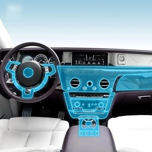 Film protection PPF console Rolls-Royce Phantom voyage serein TPU